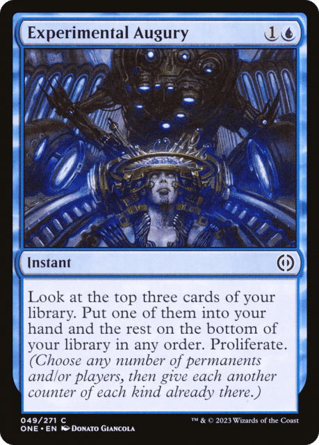 Experimental Augury (49) — Phyrexia: All Will Be One