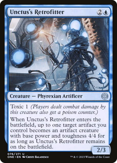 Unctus's Retrofitter (76) — Phyrexia: All Will Be One