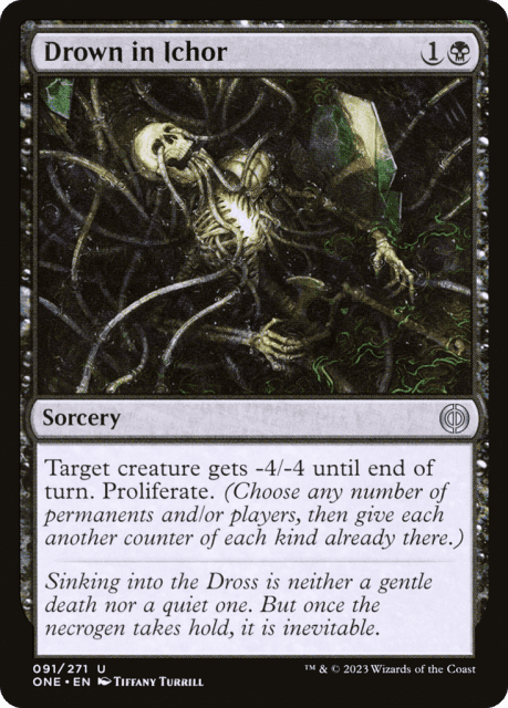 Drown in Ichor (91) — Phyrexia: All Will Be One