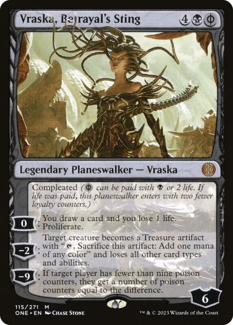 Vraska, Betrayal's Sting (115) — Phyrexia: All Will Be One