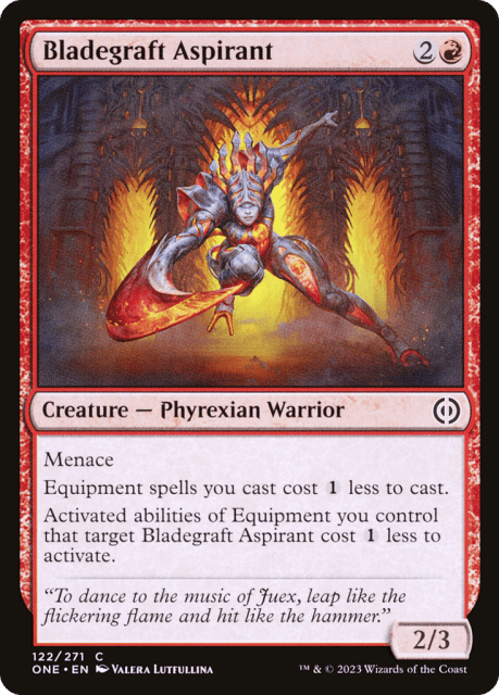 Bladegraft Aspirant (122) — Phyrexia: All Will Be One