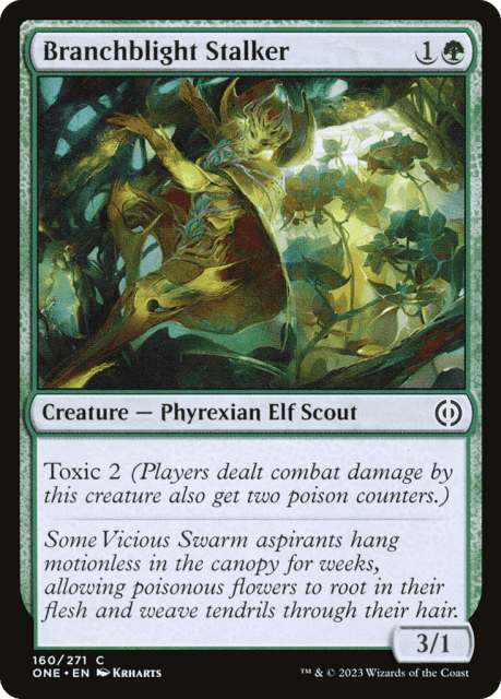Branchblight Stalker (160) — Phyrexia: All Will Be One