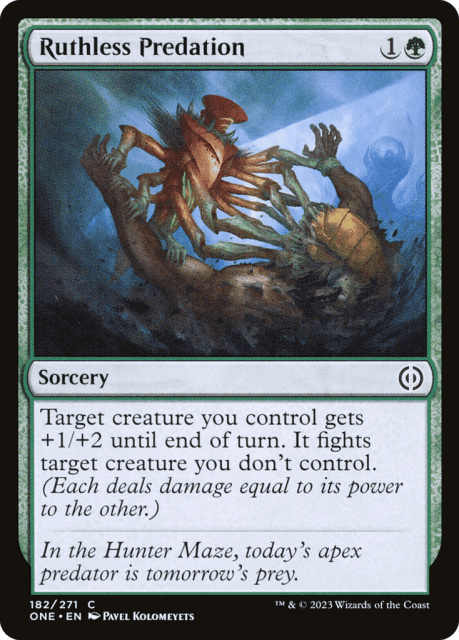 Ruthless Predation (182) — Phyrexia: All Will Be One