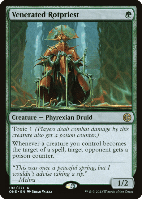 Venerated Rotpriest (192) — Phyrexia: All Will Be One
