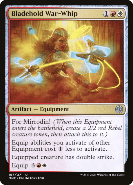 Bladehold War-Whip (197) — Phyrexia: All Will Be One
