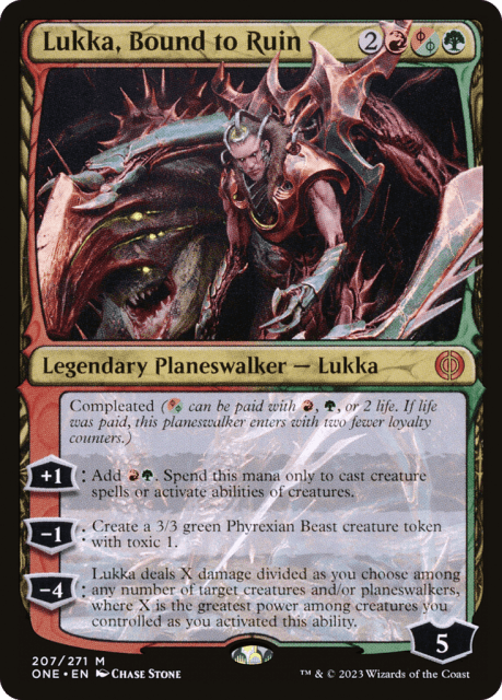 Lukka, Bound to Ruin (207) — Phyrexia: All Will Be One