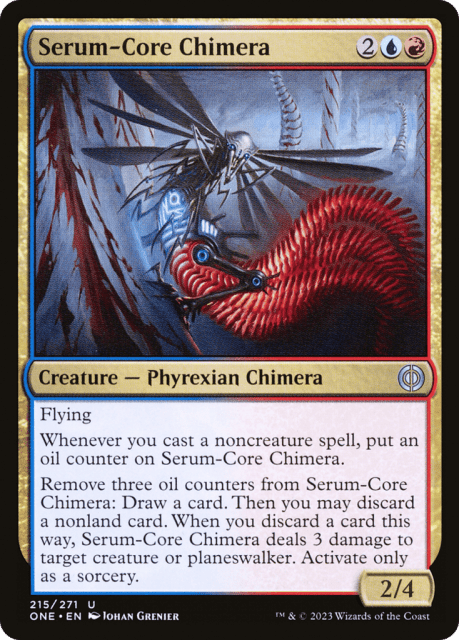 Serum-Core Chimera (215) — Phyrexia: All Will Be One