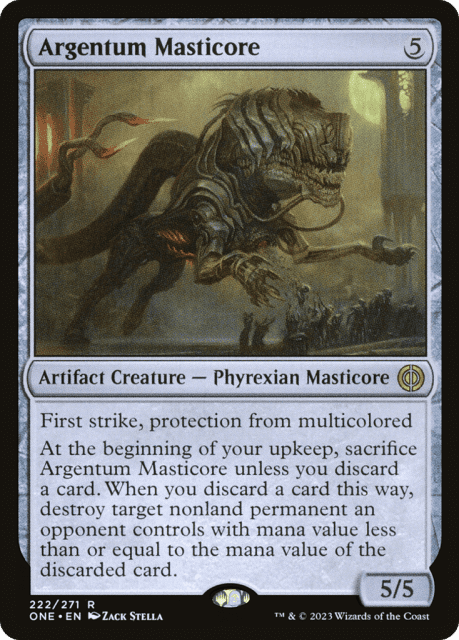Argentum Masticore (222) — Phyrexia: All Will Be One