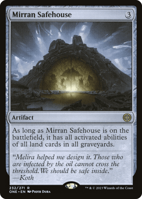 Mirran Safehouse (232) — Phyrexia: All Will Be One