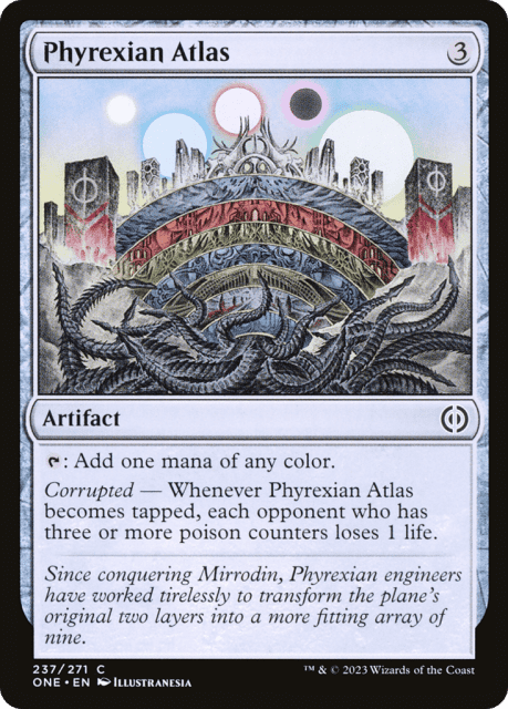Phyrexian Atlas (237) — Phyrexia: All Will Be One
