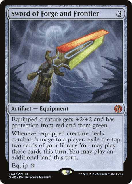 Sword of Forge and Frontier (244) — Phyrexia: All Will Be One