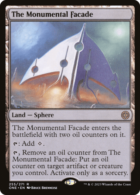 The Monumental Facade (255) — Phyrexia: All Will Be One