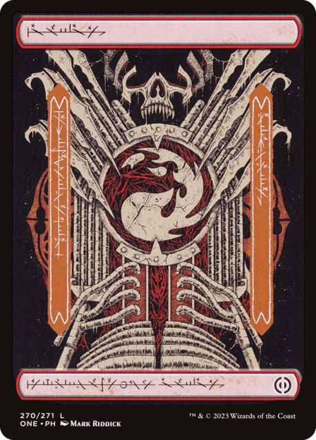 Mountain (270) — Phyrexia: All Will Be One