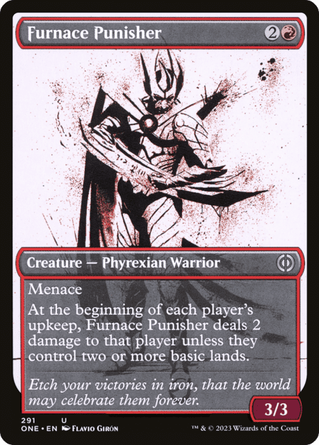 Furnace Punisher (291) — Phyrexia: All Will Be One