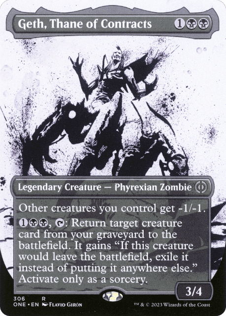 Geth, Thane of Contracts (306) — Phyrexia: All Will Be One