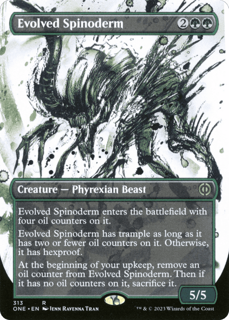 Evolved Spinoderm (313) — Phyrexia: All Will Be One
