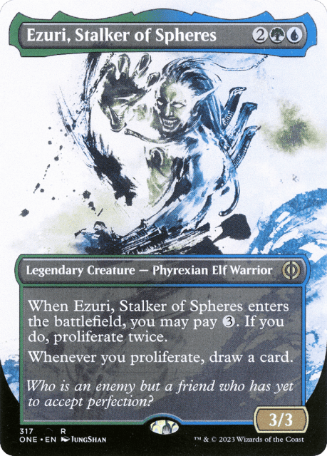 Ezuri, Stalker of Spheres (317) — Phyrexia: All Will Be One