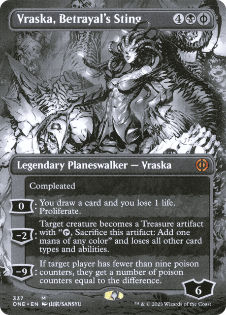 Vraska, Betrayal's Sting (337) — Phyrexia: All Will Be One