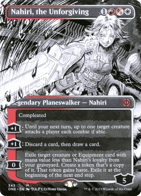 Nahiri, the Unforgiving (343) — Phyrexia: All Will Be One