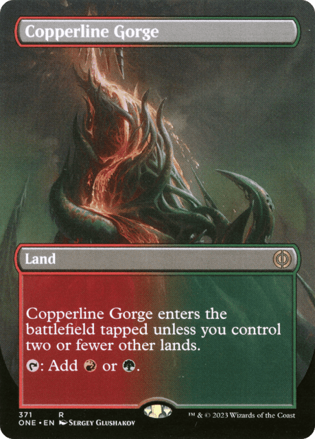Copperline Gorge (371) — Phyrexia: All Will Be One