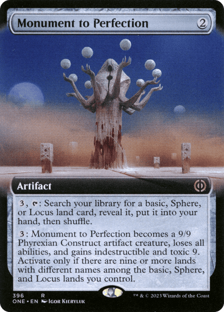 Monument to Perfection (396) — Phyrexia: All Will Be One