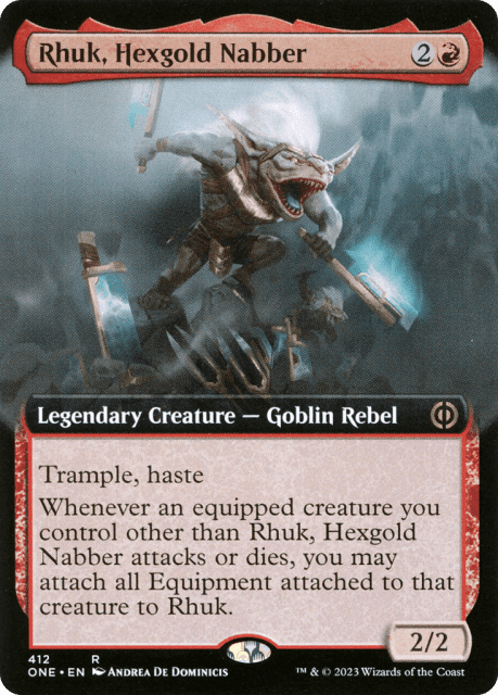 Rhuk, Hexgold Nabber (412) — Phyrexia: All Will Be One