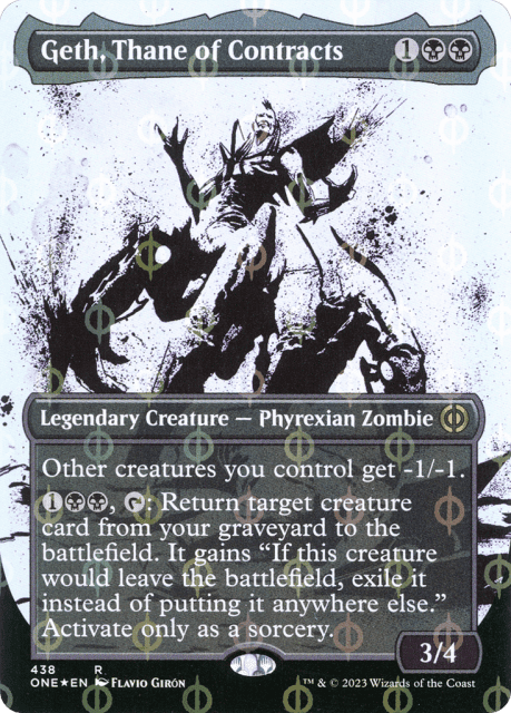 Geth, Thane of Contracts (438) — Phyrexia: All Will Be One