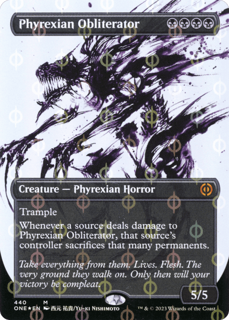 Phyrexian Obliterator (440) — Phyrexia: All Will Be One