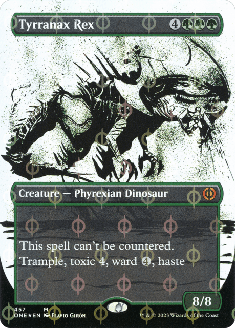 Tyrranax Rex (457) — Phyrexia: All Will Be One