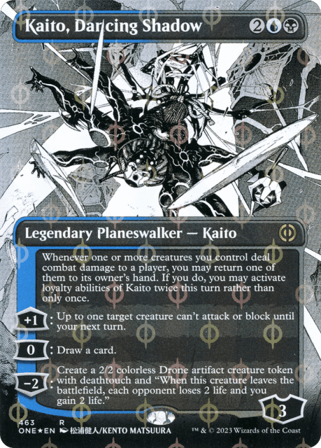 Kaito, Dancing Shadow (463) — Phyrexia: All Will Be One