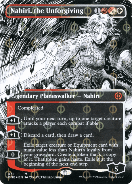 Nahiri, the Unforgiving (471) — Phyrexia: All Will Be One