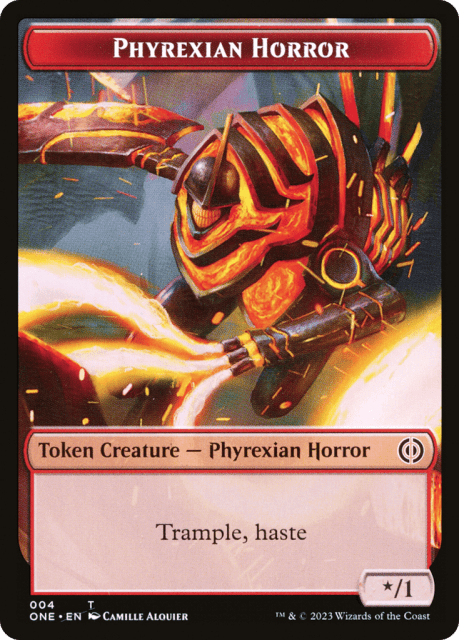 Phyrexian Horror (4) — Phyrexia: All Will Be One