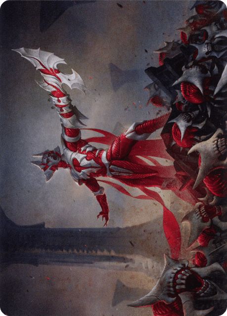 Mite Overseer (4) — Phyrexia: All Will Be One Art Series