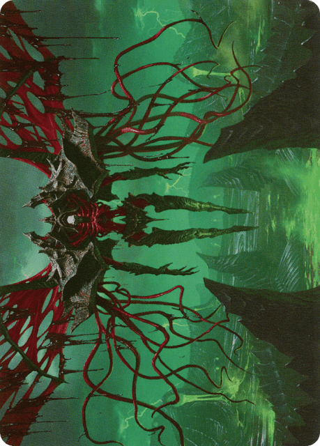 Archfiend of the Dross (18) — Phyrexia: All Will Be One Art Series