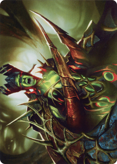 Maze's Mantle (40) — Phyrexia: All Will Be One Art Series