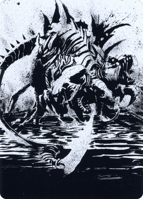 Karumonix, the Rat King (70) — Phyrexia: All Will Be One Art Series