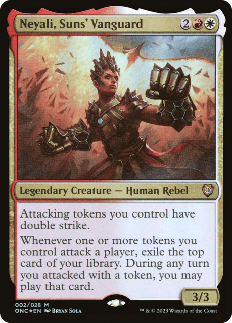 Neyali, Suns' Vanguard (2) — Phyrexia: All Will Be One Commander