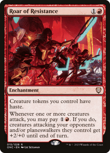 Roar of Resistance (15) — Phyrexia: All Will Be One Commander