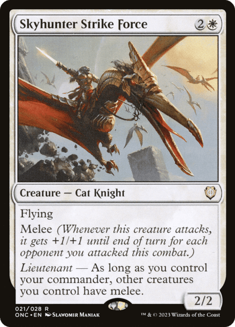 Skyhunter Strike Force (21) — Phyrexia: All Will Be One Commander