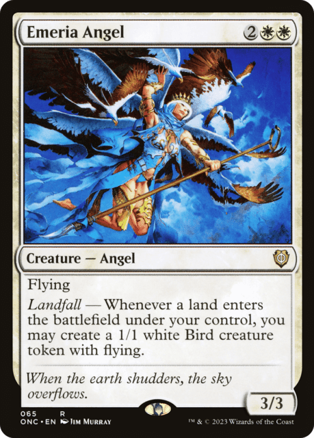 Emeria Angel (65) — Phyrexia: All Will Be One Commander