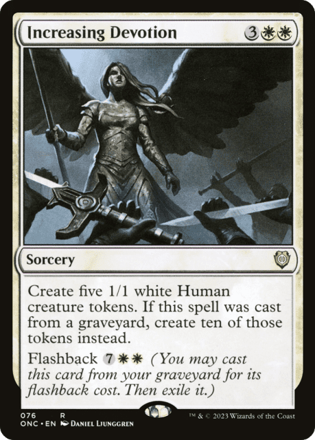 Increasing Devotion (76) — Phyrexia: All Will Be One Commander