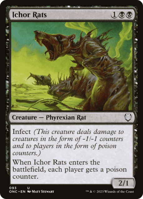Ichor Rats (93) — Phyrexia: All Will Be One Commander