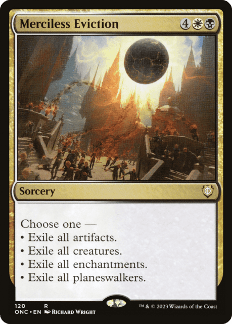 Merciless Eviction (120) — Phyrexia: All Will Be One Commander