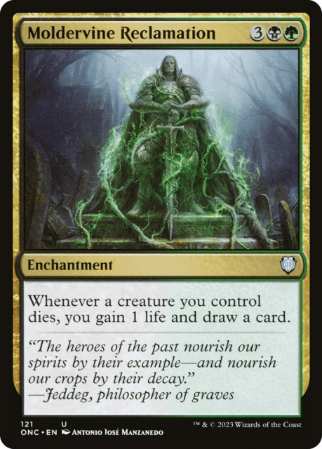 Moldervine Reclamation (121) — Phyrexia: All Will Be One Commander