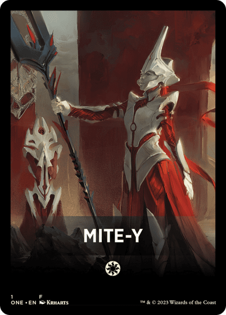 Mite-y (1) — Phyrexia: All Will Be One Jumpstart Front Cards