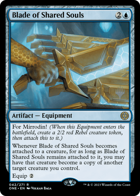 Blade of Shared Souls (42) — Phyrexia: All Will Be One Promos