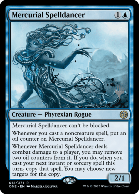 Mercurial Spelldancer (61) — Phyrexia: All Will Be One Promos