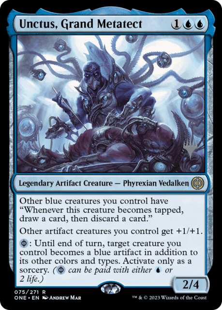 Unctus, Grand Metatect (75) — Phyrexia: All Will Be One Promos