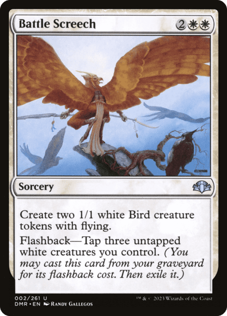 Battle Screech (2) — Dominaria Remastered