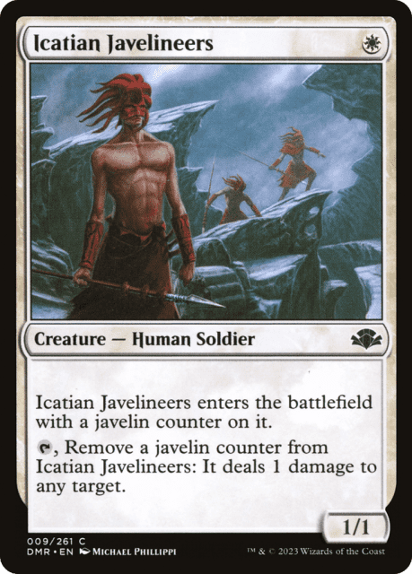 Icatian Javelineers (9) — Dominaria Remastered